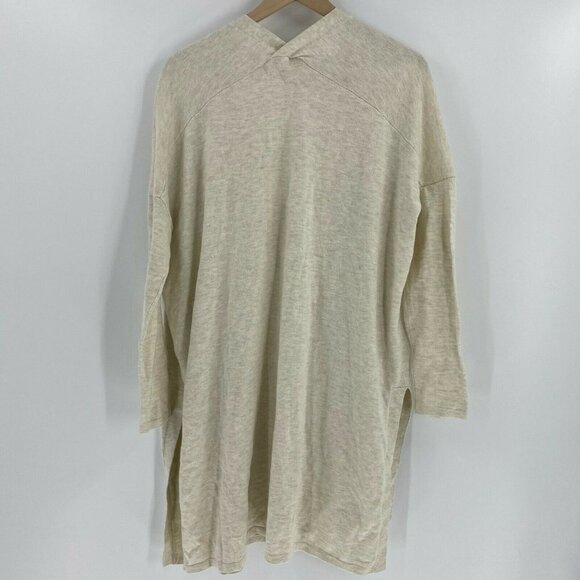 Pure Jill Long Open Front Cardigan - Picture 2 of 3